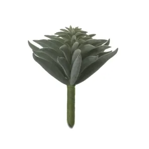 4" Succulent Pick - Flocked  SU1052