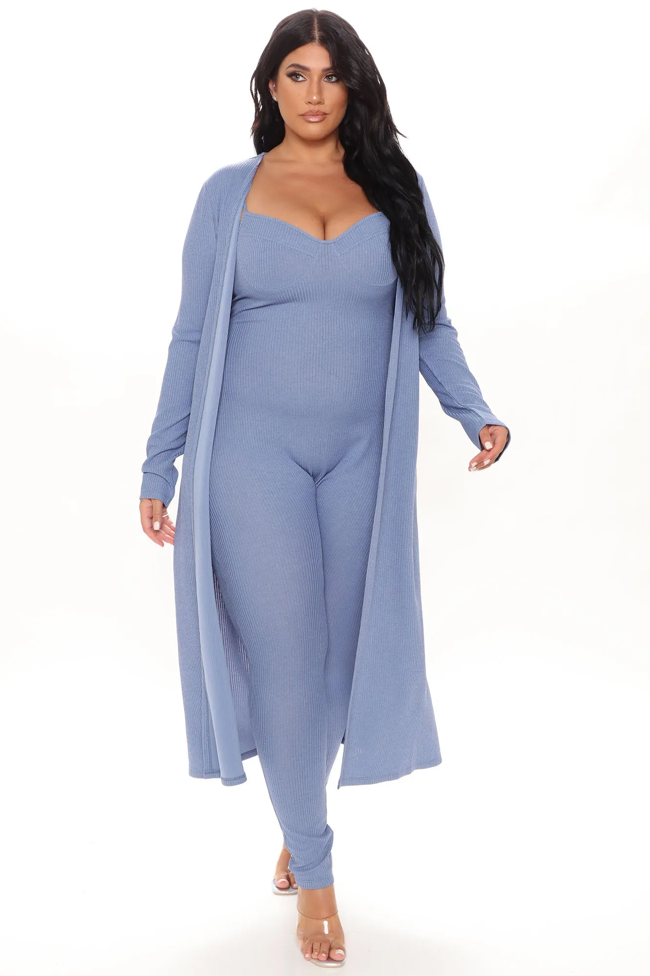 All Inclusive Jumpsuit Set - Blue