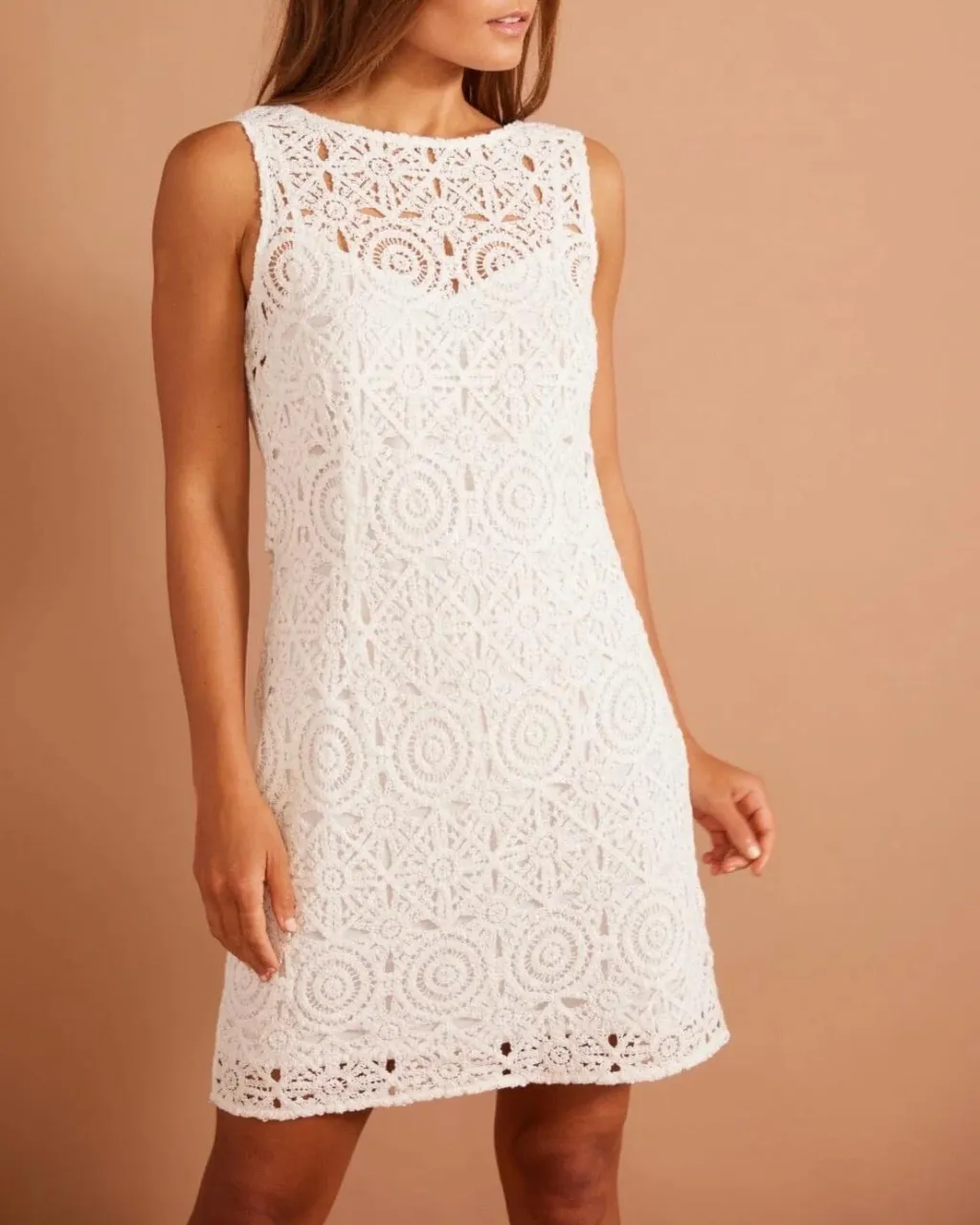 Antonella Mini Dress White