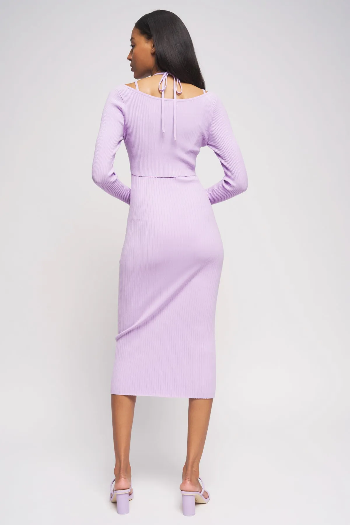 Bailey 44 Connie Sweater Dress in Lilac