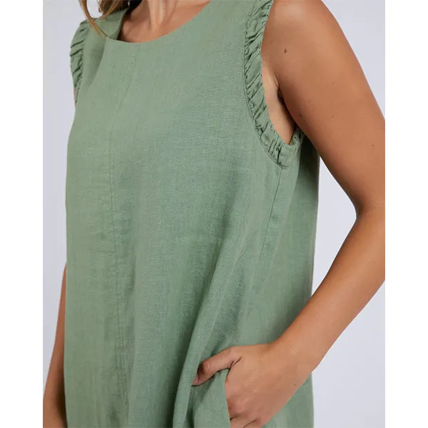 Bastia Dress - Fern Green