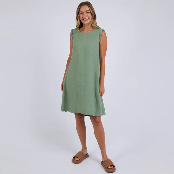 Bastia Dress - Fern Green