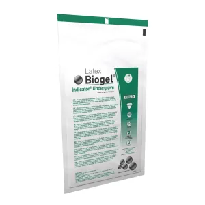 Biogel Indicator™ Latex Surgical Underglove, Size 7.5, Green 200/CASE