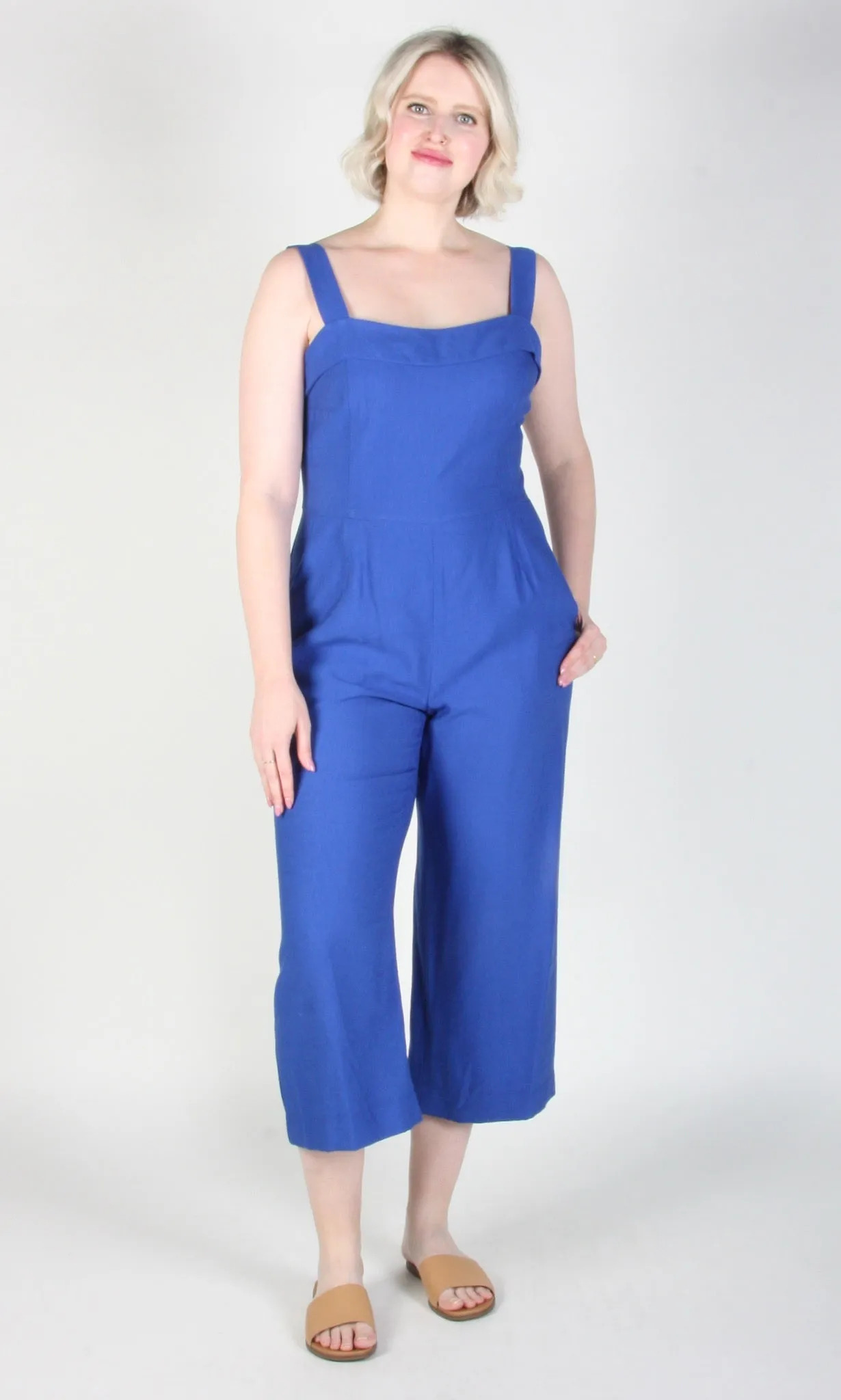 Birds of North America Sandgrouse Jumpsuit - Cobalt (Online Exclusive)