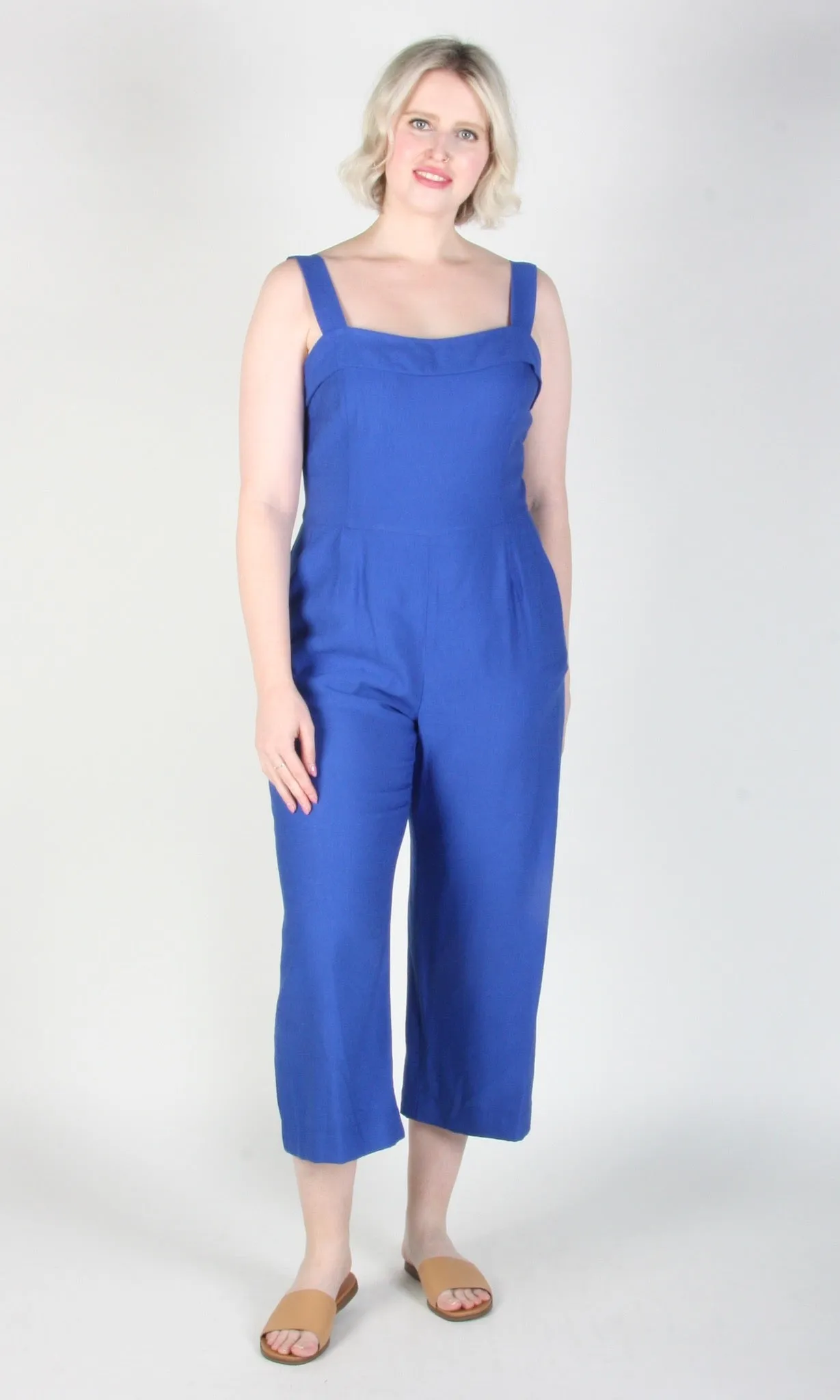 Birds of North America Sandgrouse Jumpsuit - Cobalt (Online Exclusive)