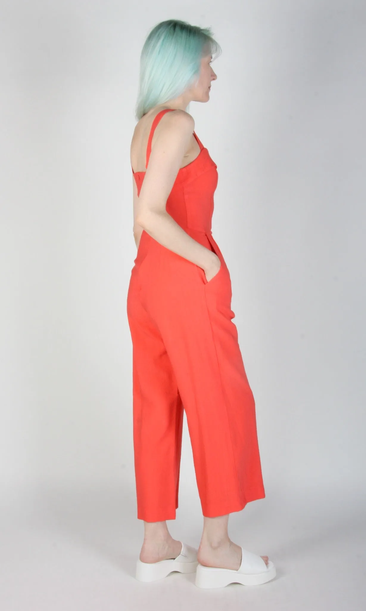 Birds of North America Sandgrouse Jumpsuit - Coral (Online Exclusive)