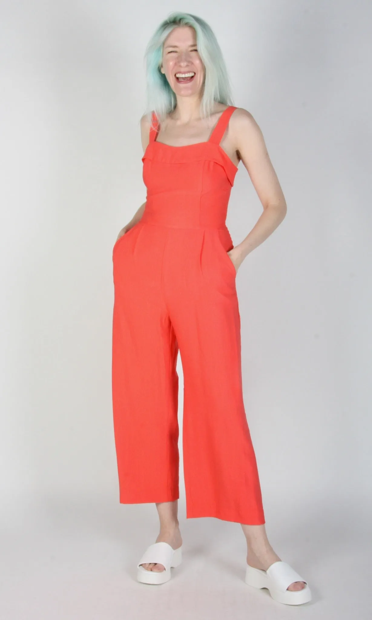 Birds of North America Sandgrouse Jumpsuit - Coral (Online Exclusive)