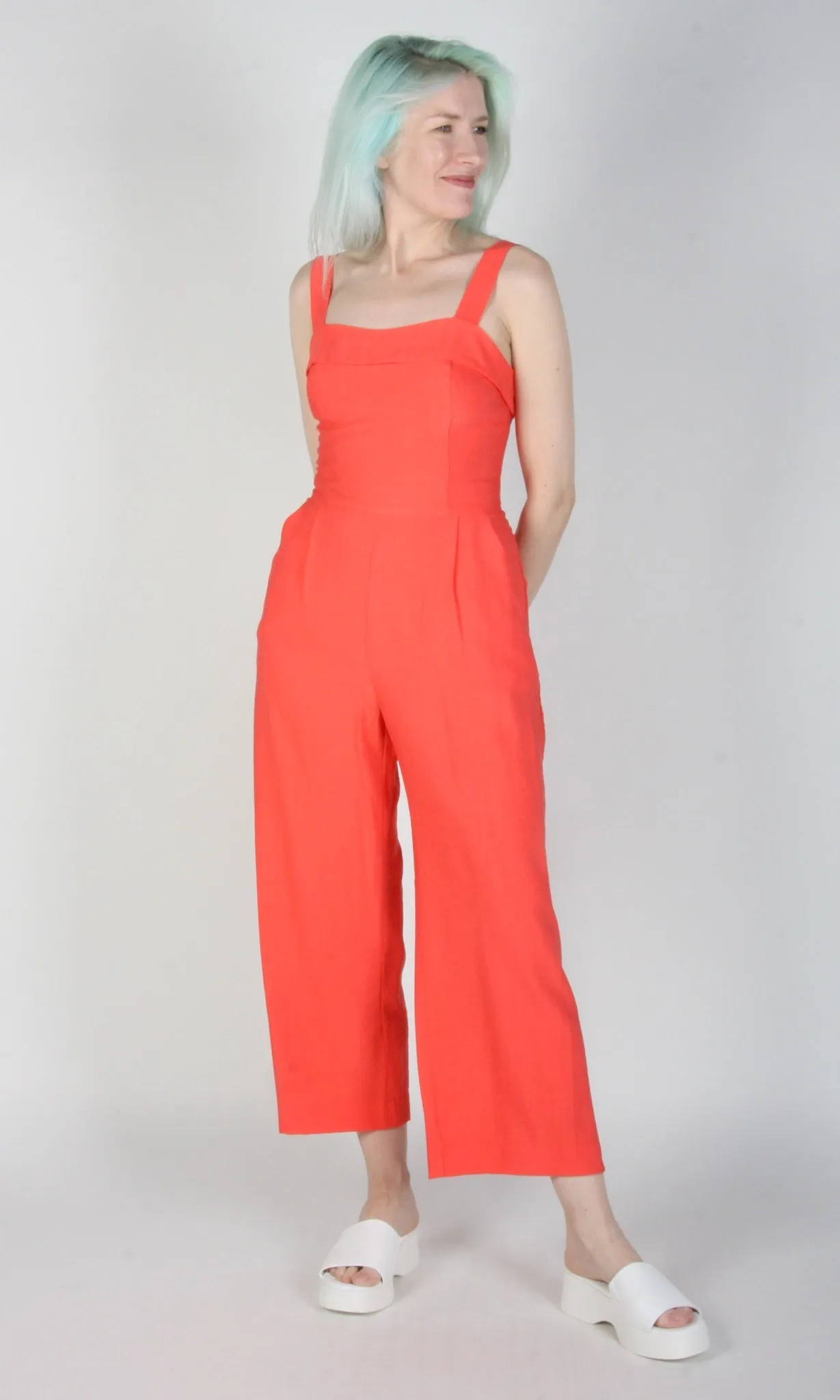 Birds of North America Sandgrouse Jumpsuit - Coral (Online Exclusive)