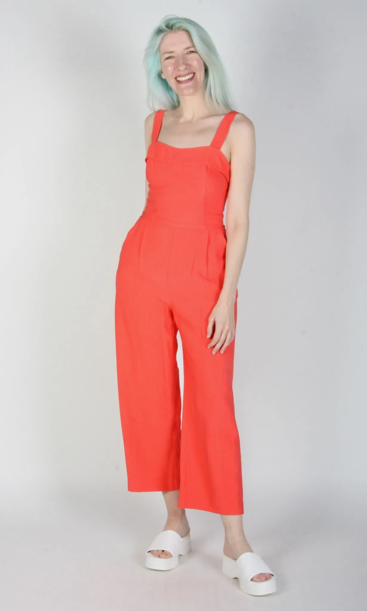 Birds of North America Sandgrouse Jumpsuit - Coral (Online Exclusive)