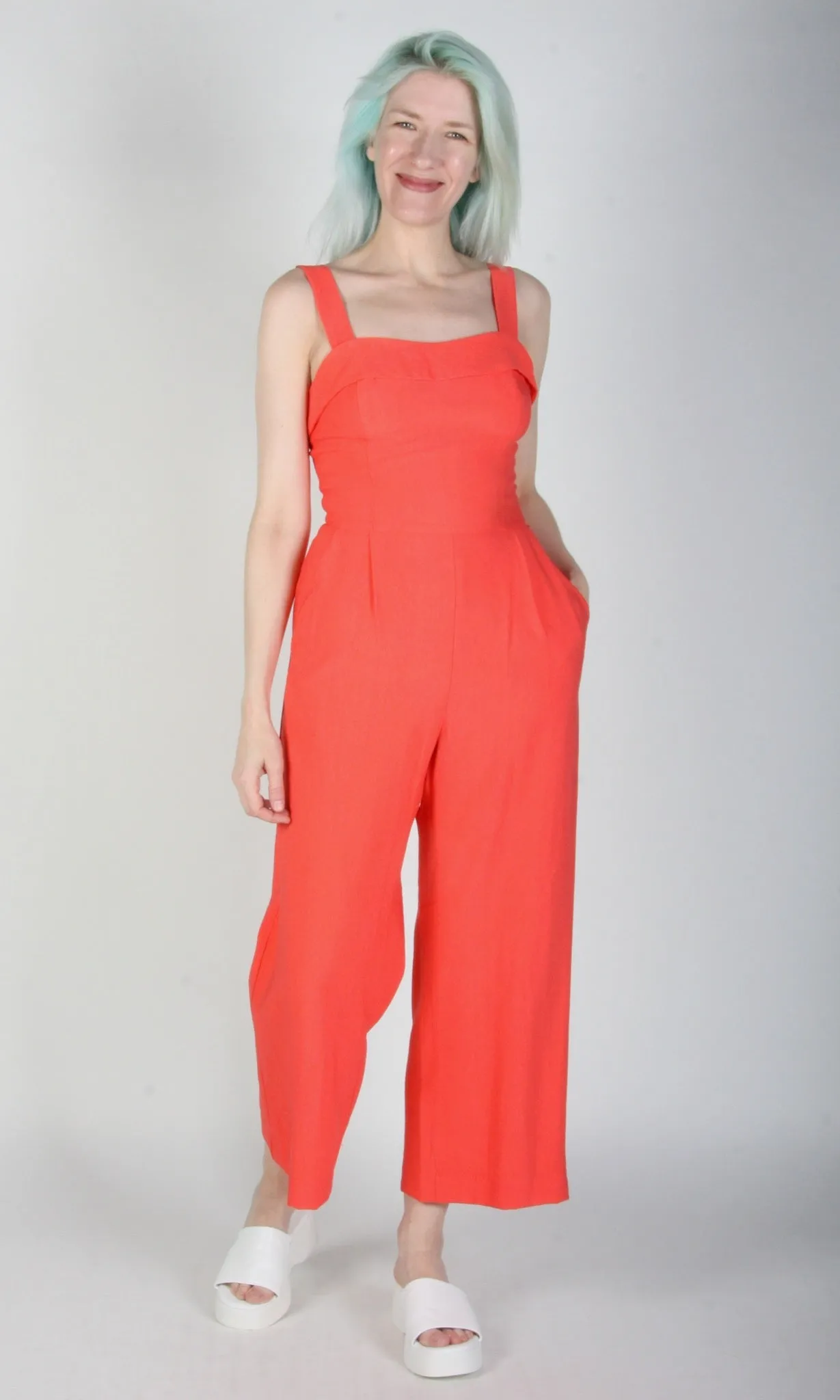 Birds of North America Sandgrouse Jumpsuit - Coral (Online Exclusive)