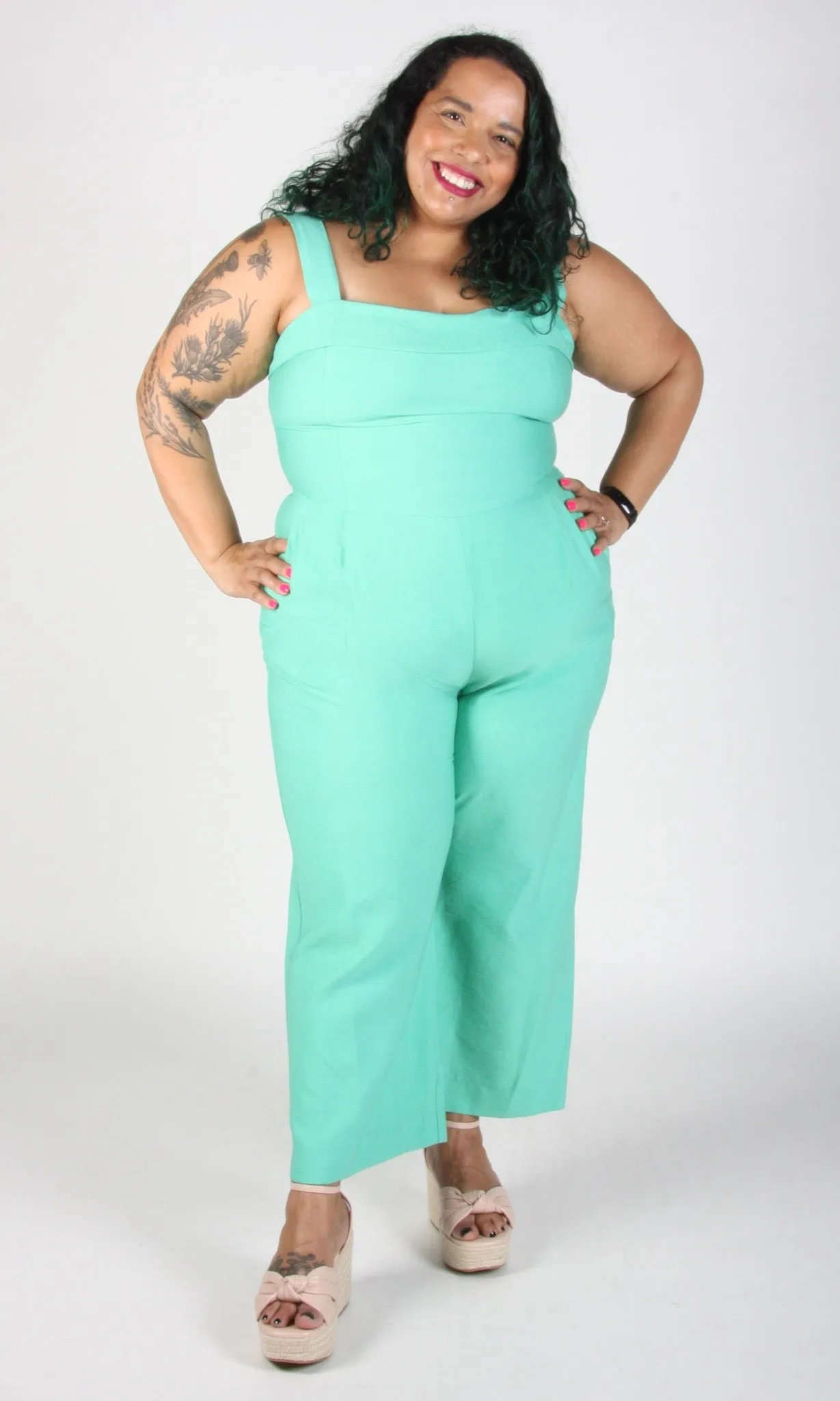 Birds of North America Sandgrouse Jumpsuit - Mint Julep (Online Exclusive)