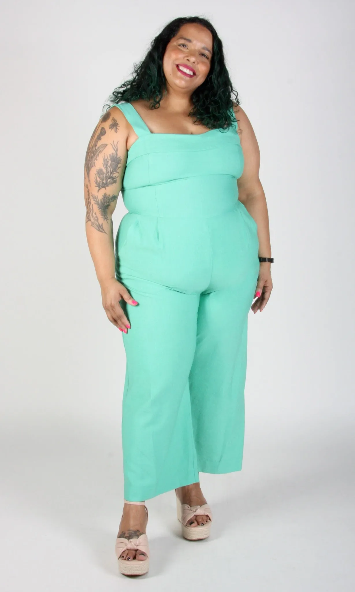 Birds of North America Sandgrouse Jumpsuit - Mint Julep (Online Exclusive)