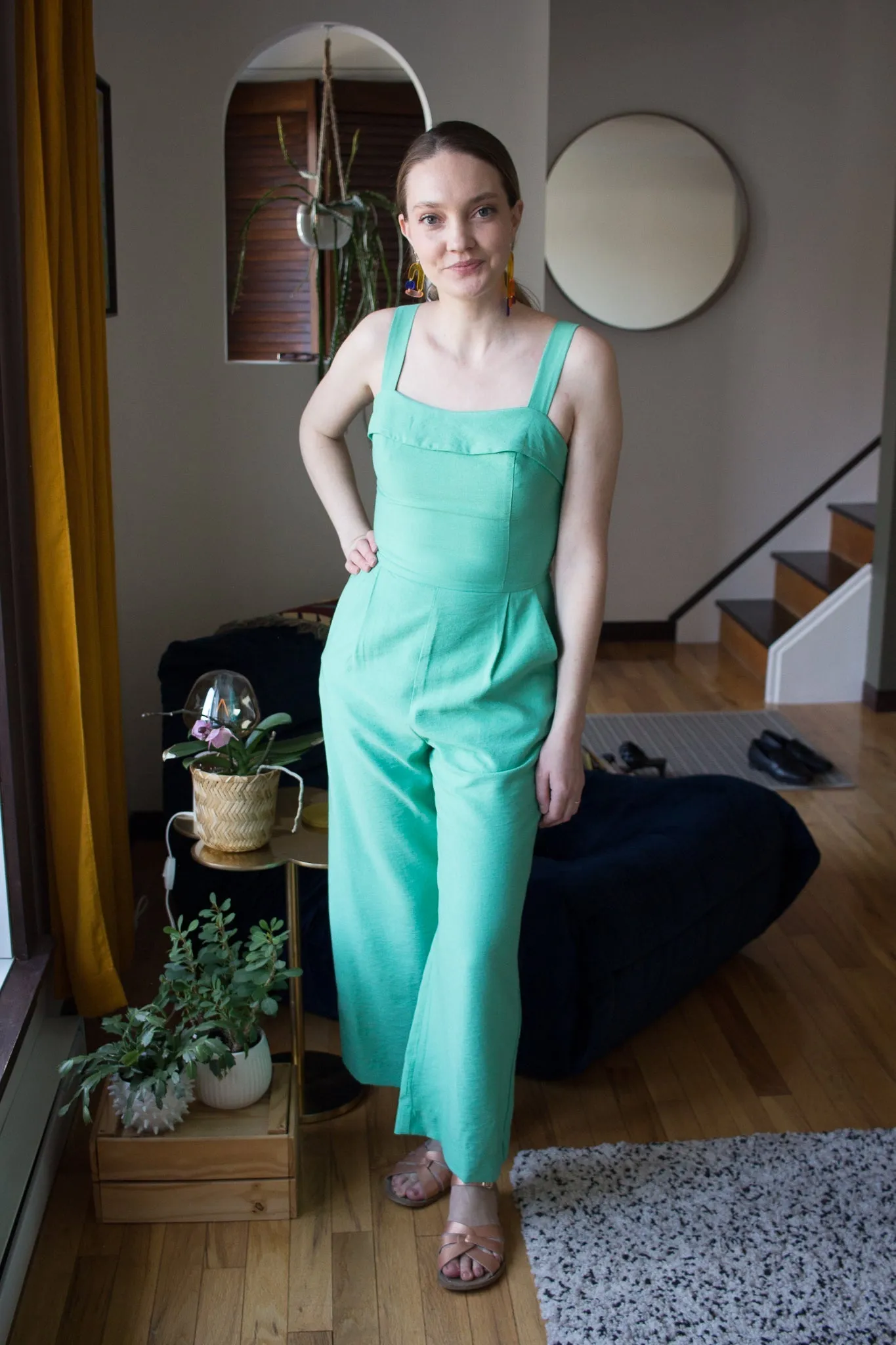 Birds of North America Sandgrouse Jumpsuit - Mint Julep (Online Exclusive)