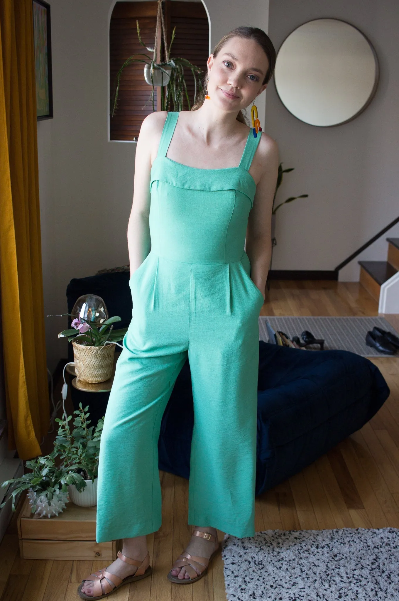 Birds of North America Sandgrouse Jumpsuit - Mint Julep (Online Exclusive)