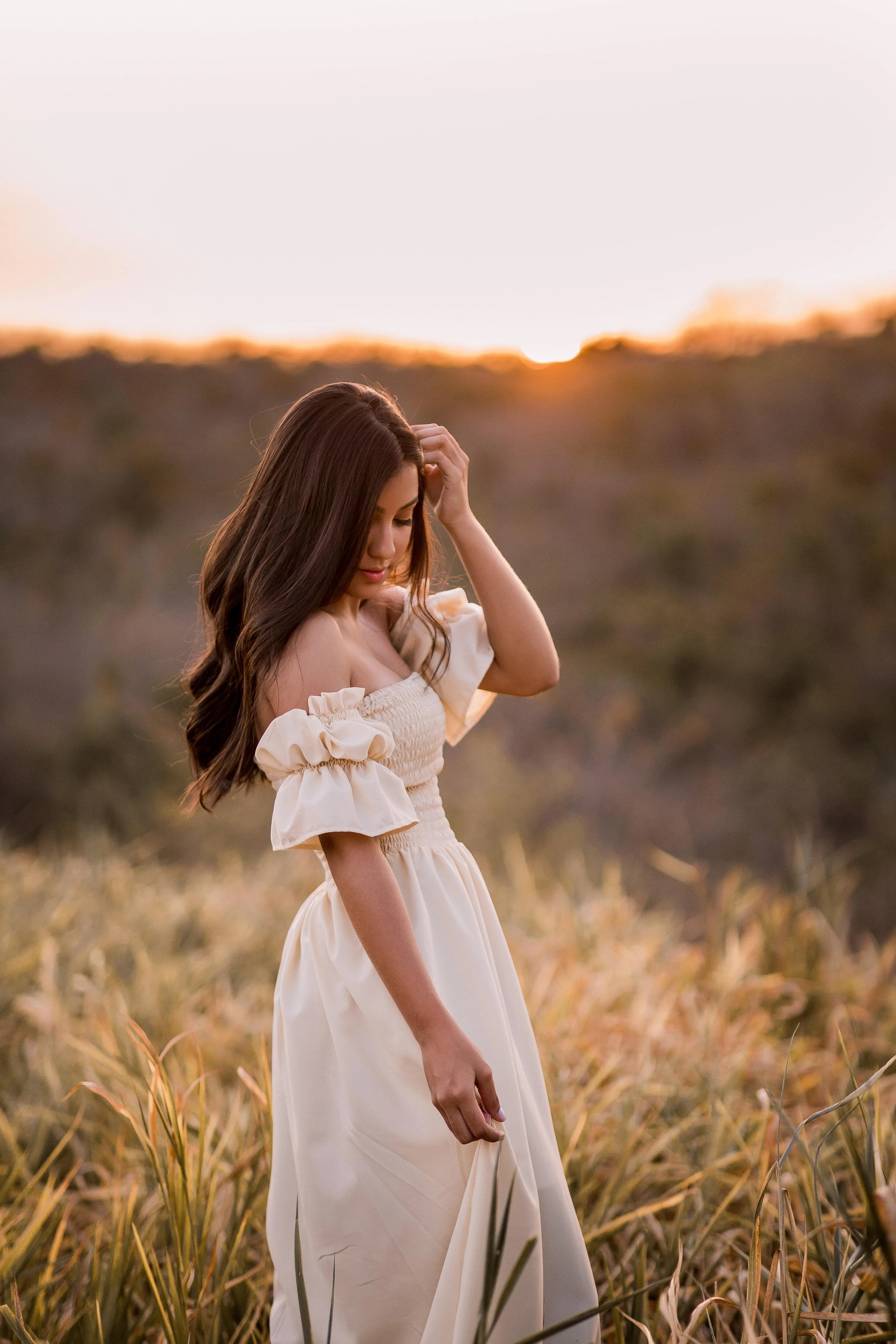 *Blue Midi Dress