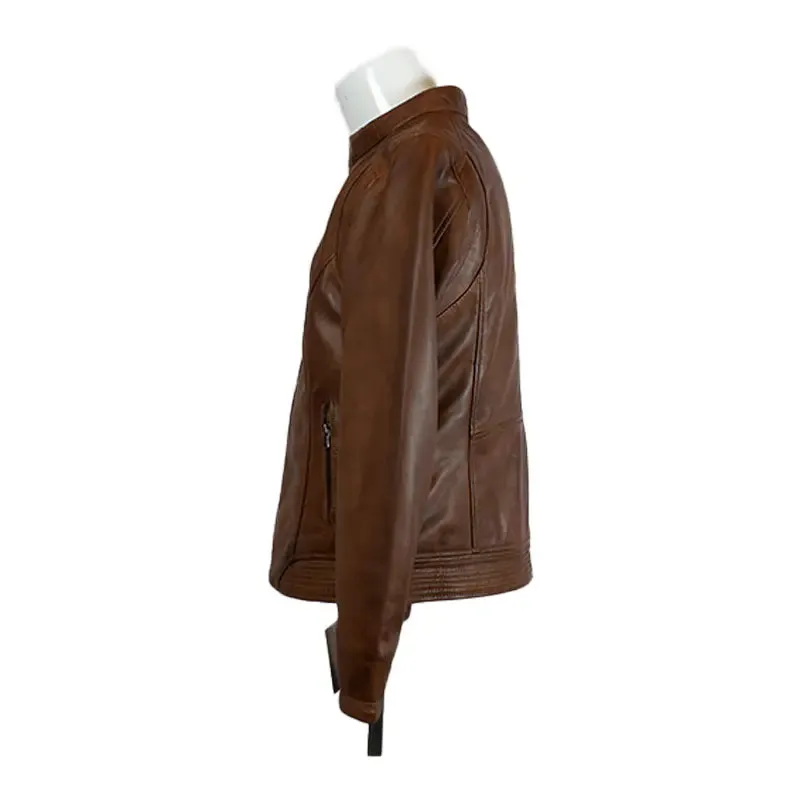 BOL Women's Waxed Sheep Leather Jacket