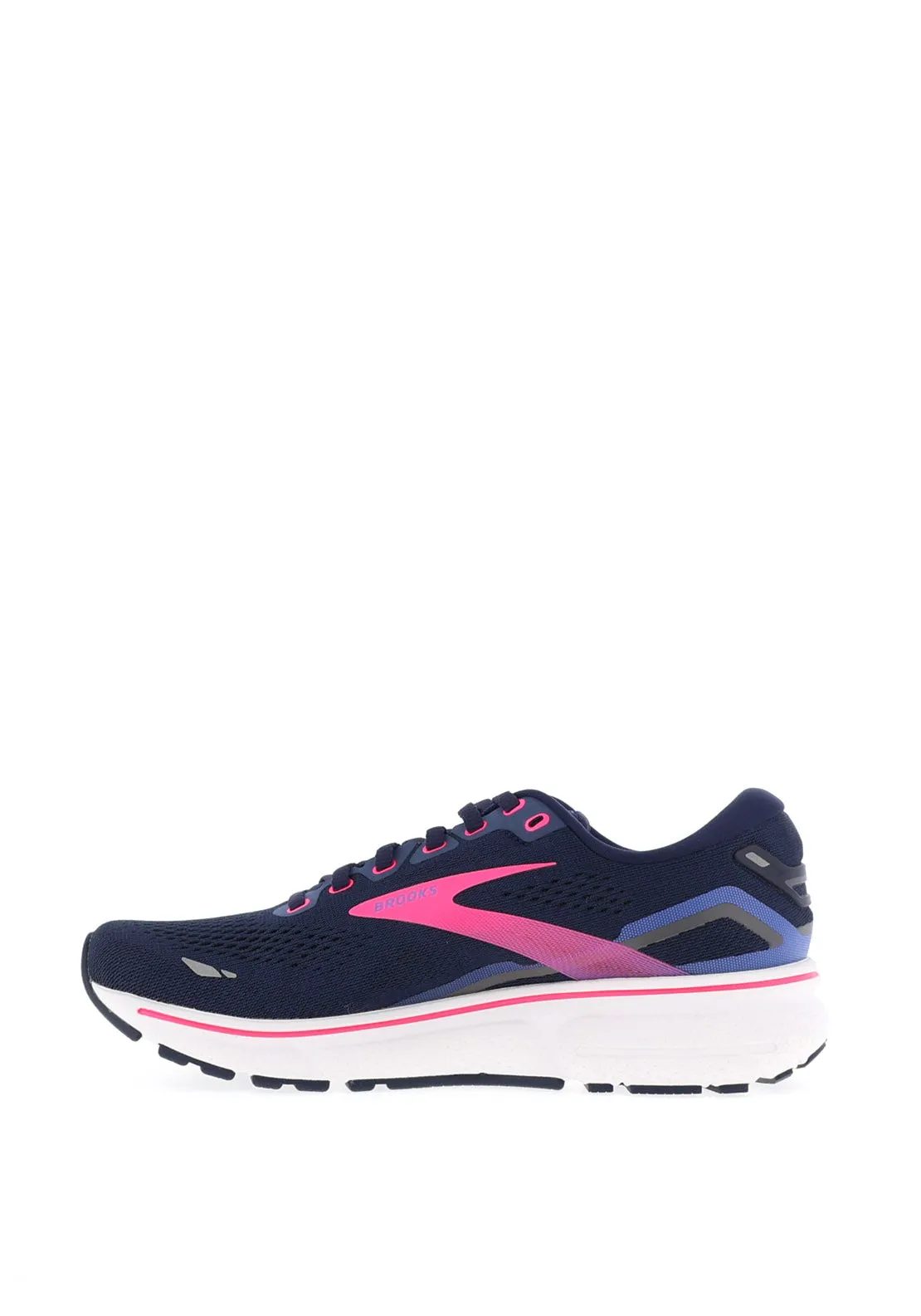 Brooks Ladies Ghost 15 Running Shoes, Pink