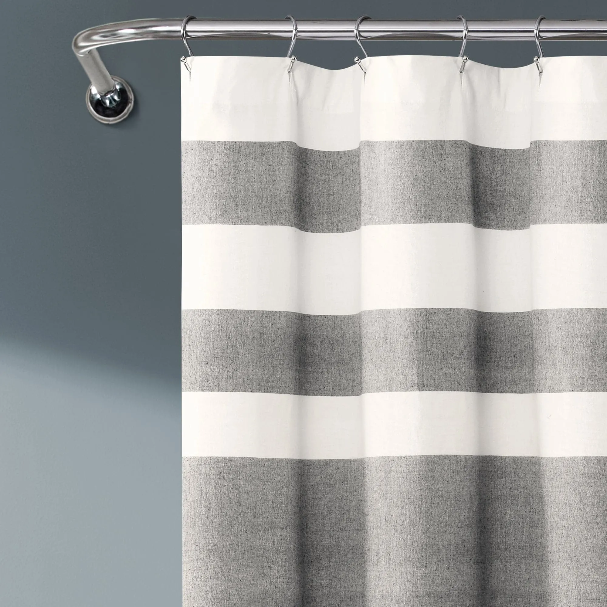 Cape Cod Stripe Yarn Dyed Cotton Shower Curtain