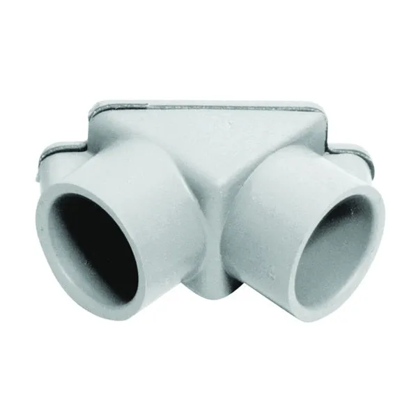 Carlon E990DR-CAR Access Pull Elbow, PVC, Gray