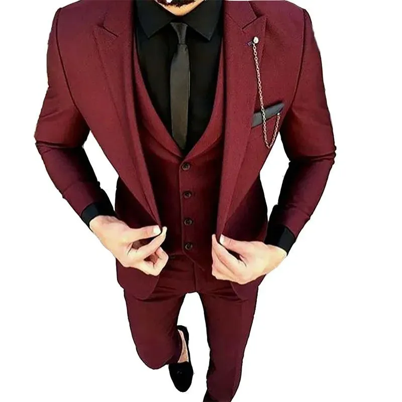 Cheap And Fine Shawl Lapell Beige One Button Groom Tuxedos Men Suits Wedding/Prom/Dinner Best Man Blazer(Jacket Pants Tie Vest)