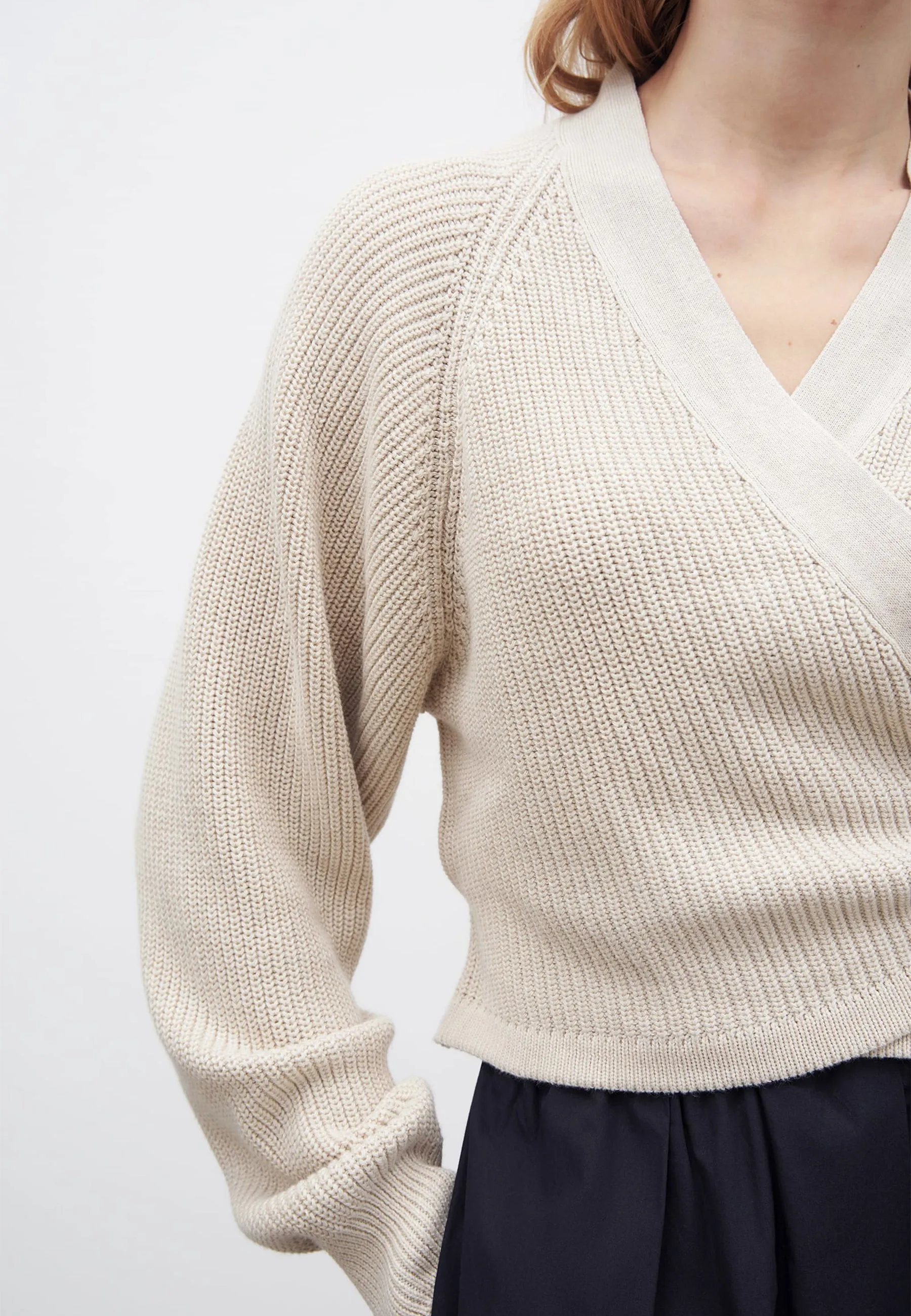 Composure Cardigan - Light Marle