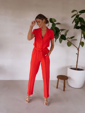 Coral Rico Jumpsuit