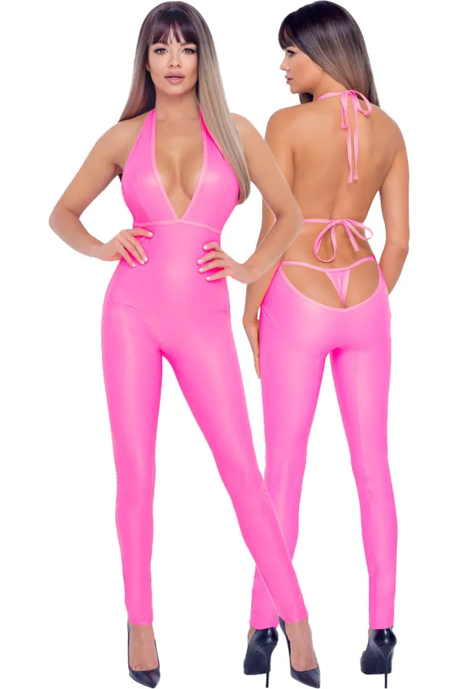 Cottelli Party Pink Jumpsuit