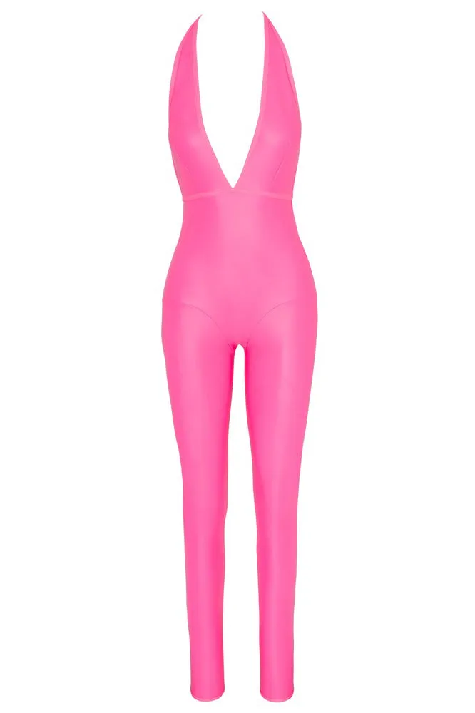 Cottelli Party Pink Jumpsuit