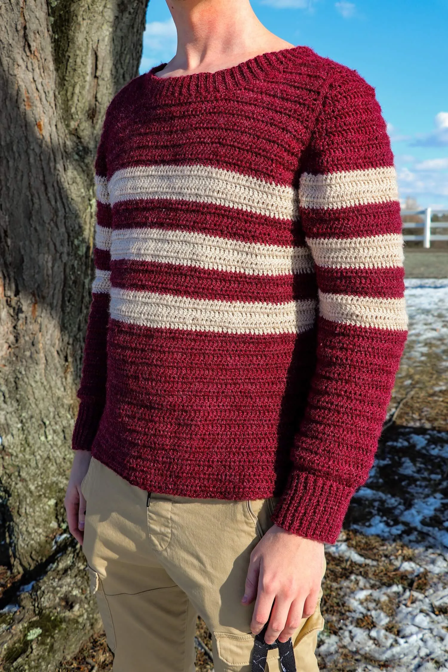 Crochet Kit - The All-American Sweater