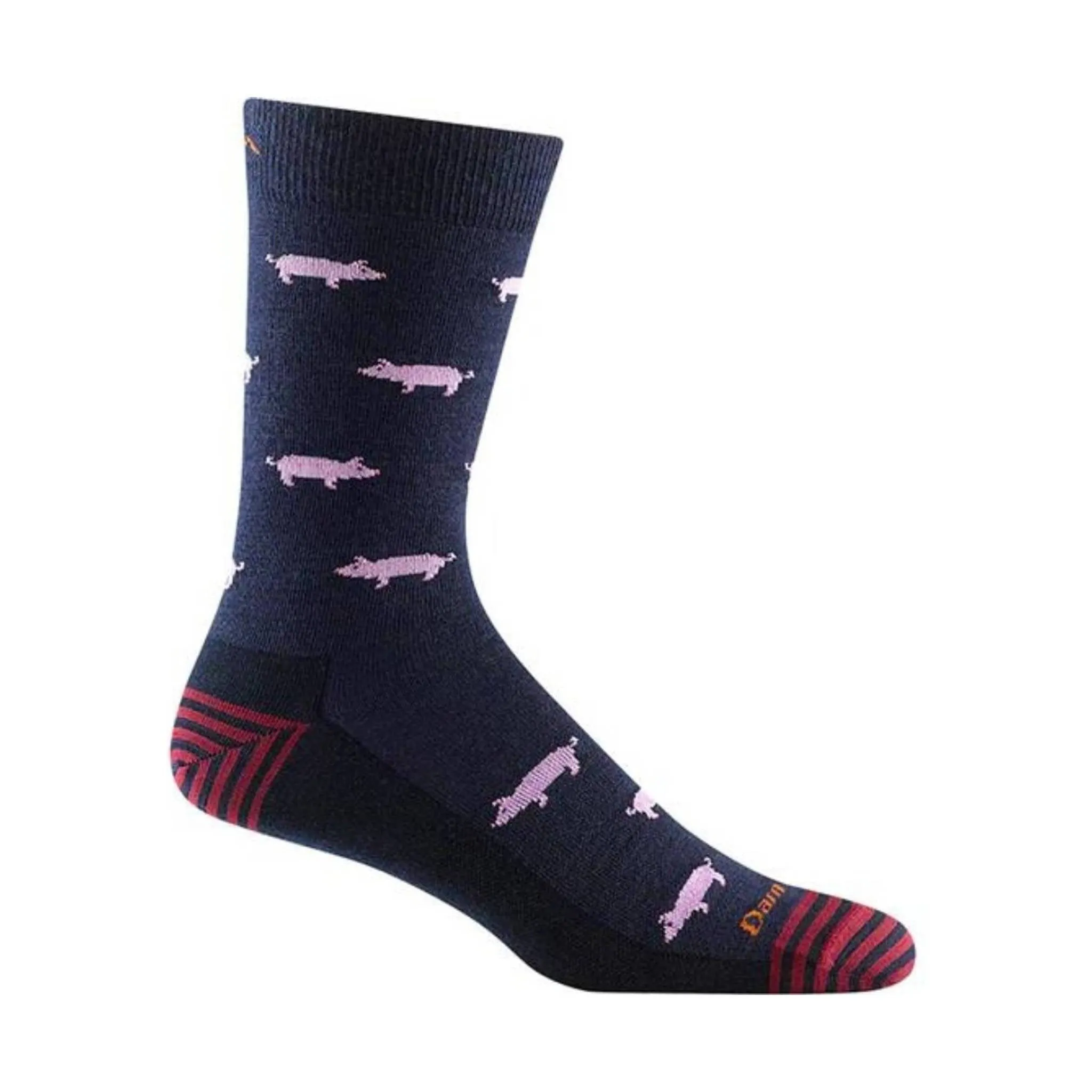 Darn Tough Vermont Men's Truffle Hog Lightweight Lifestyle Sock - Navy