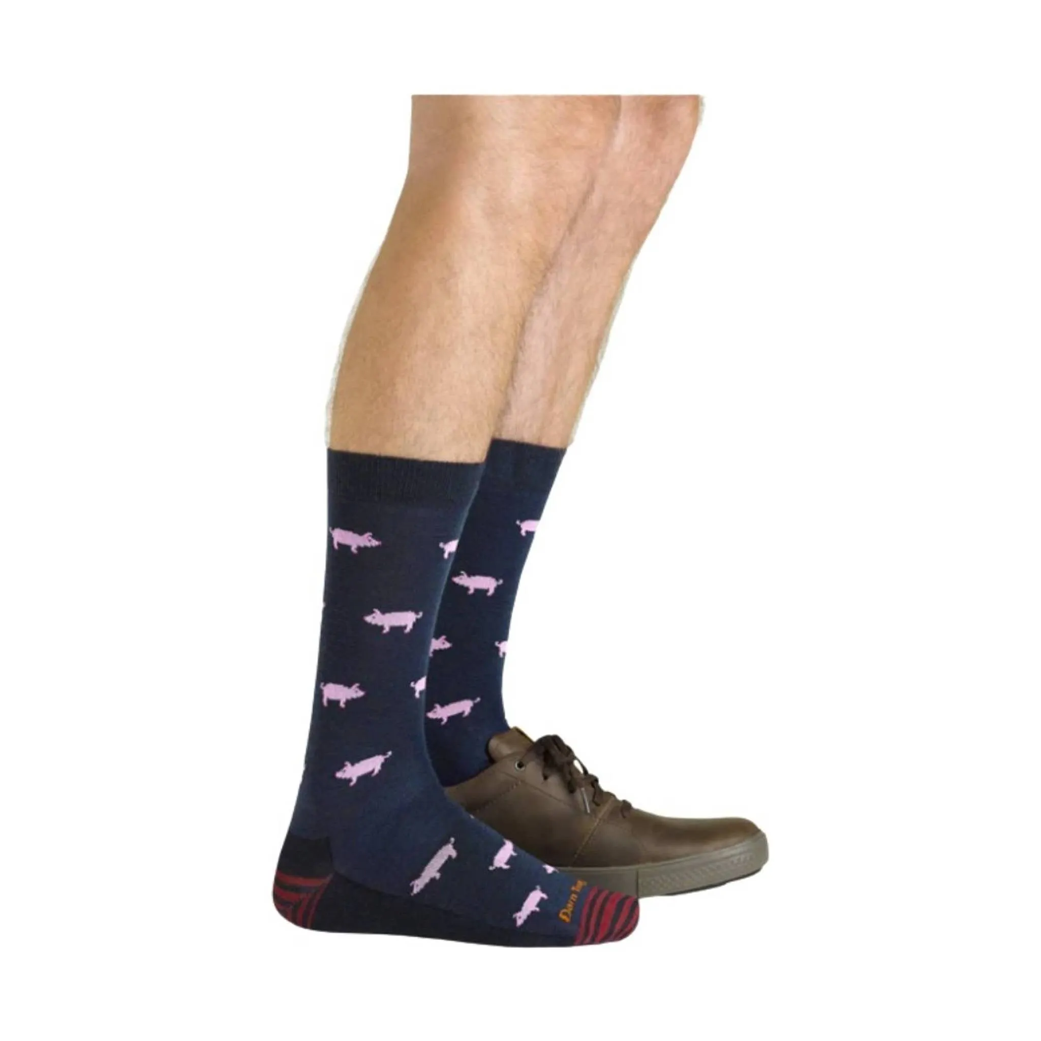 Darn Tough Vermont Men's Truffle Hog Lightweight Lifestyle Sock - Navy