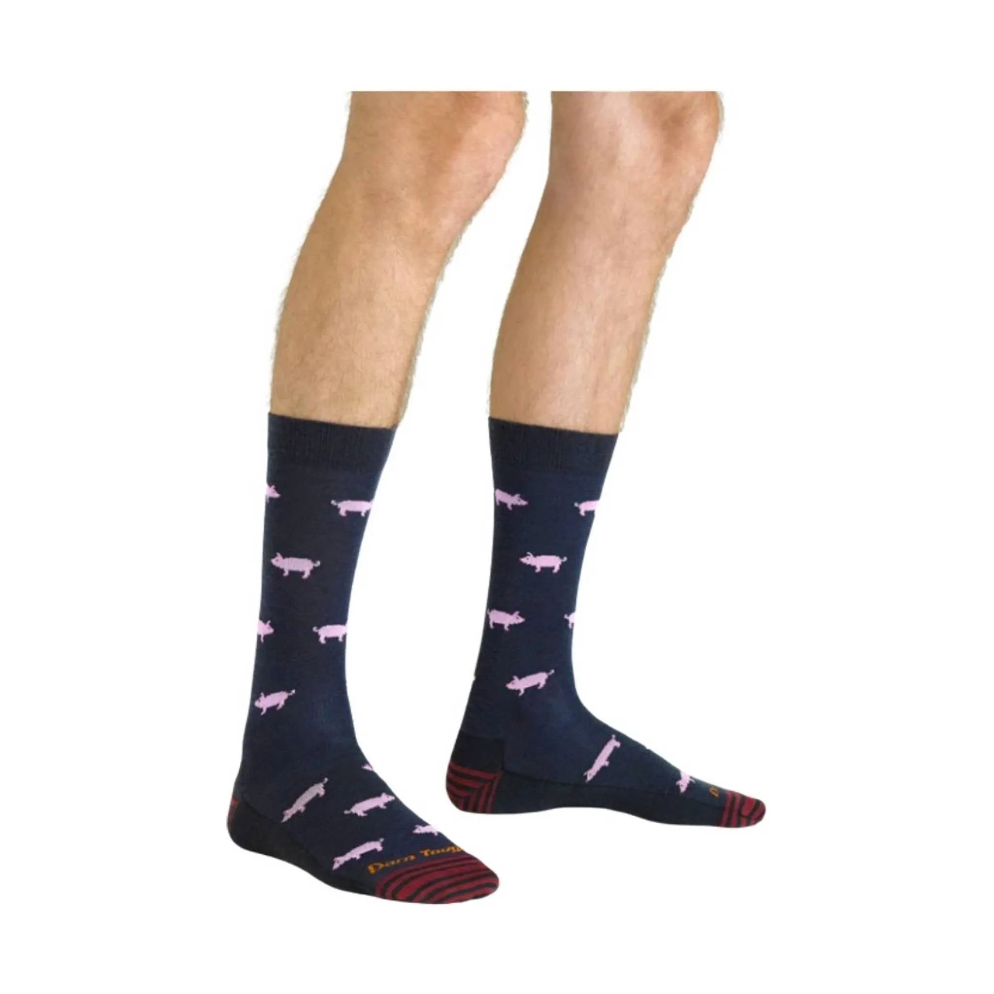 Darn Tough Vermont Men's Truffle Hog Lightweight Lifestyle Sock - Navy