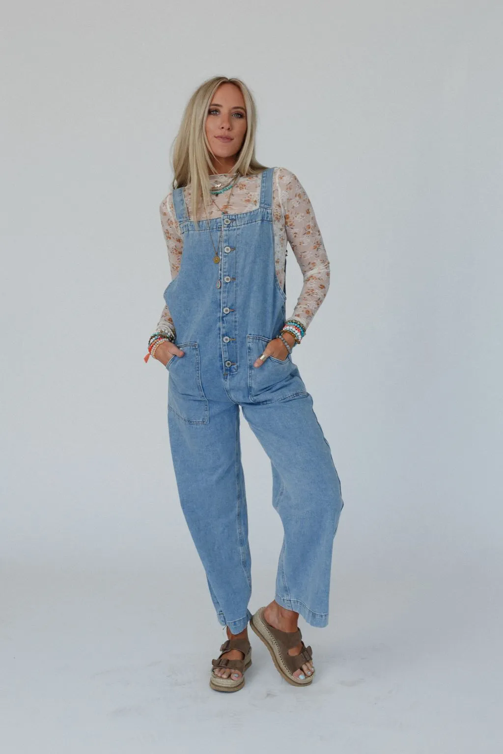 Daybreak Denim Jumpsuit - Denim