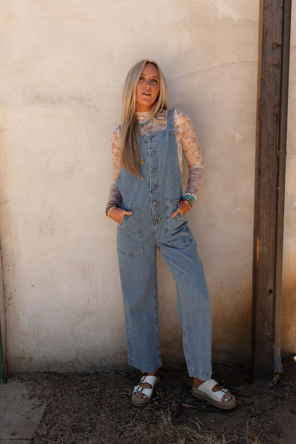 Daybreak Denim Jumpsuit - Denim