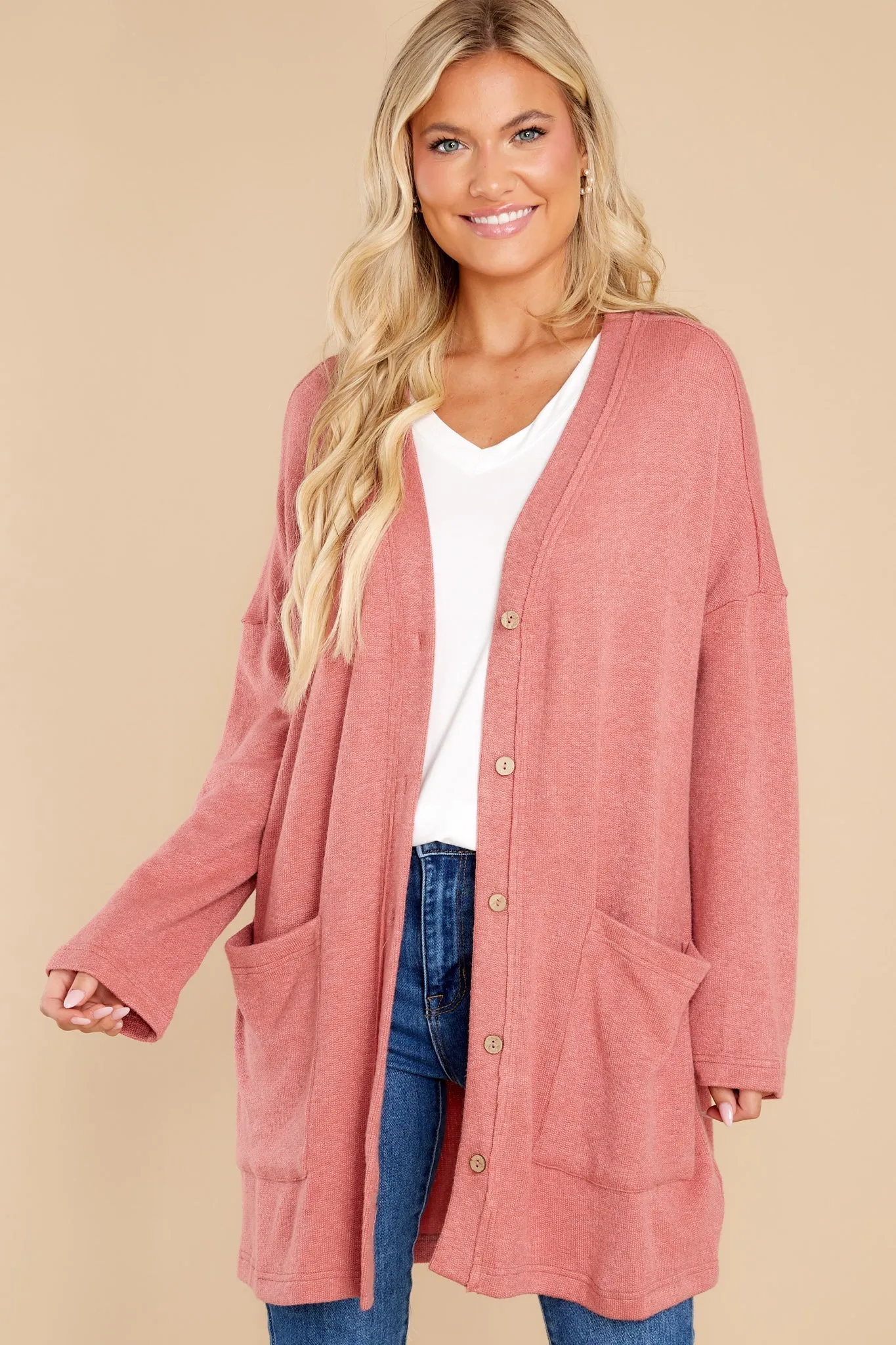 Days Like This Rose Pink Cardigan