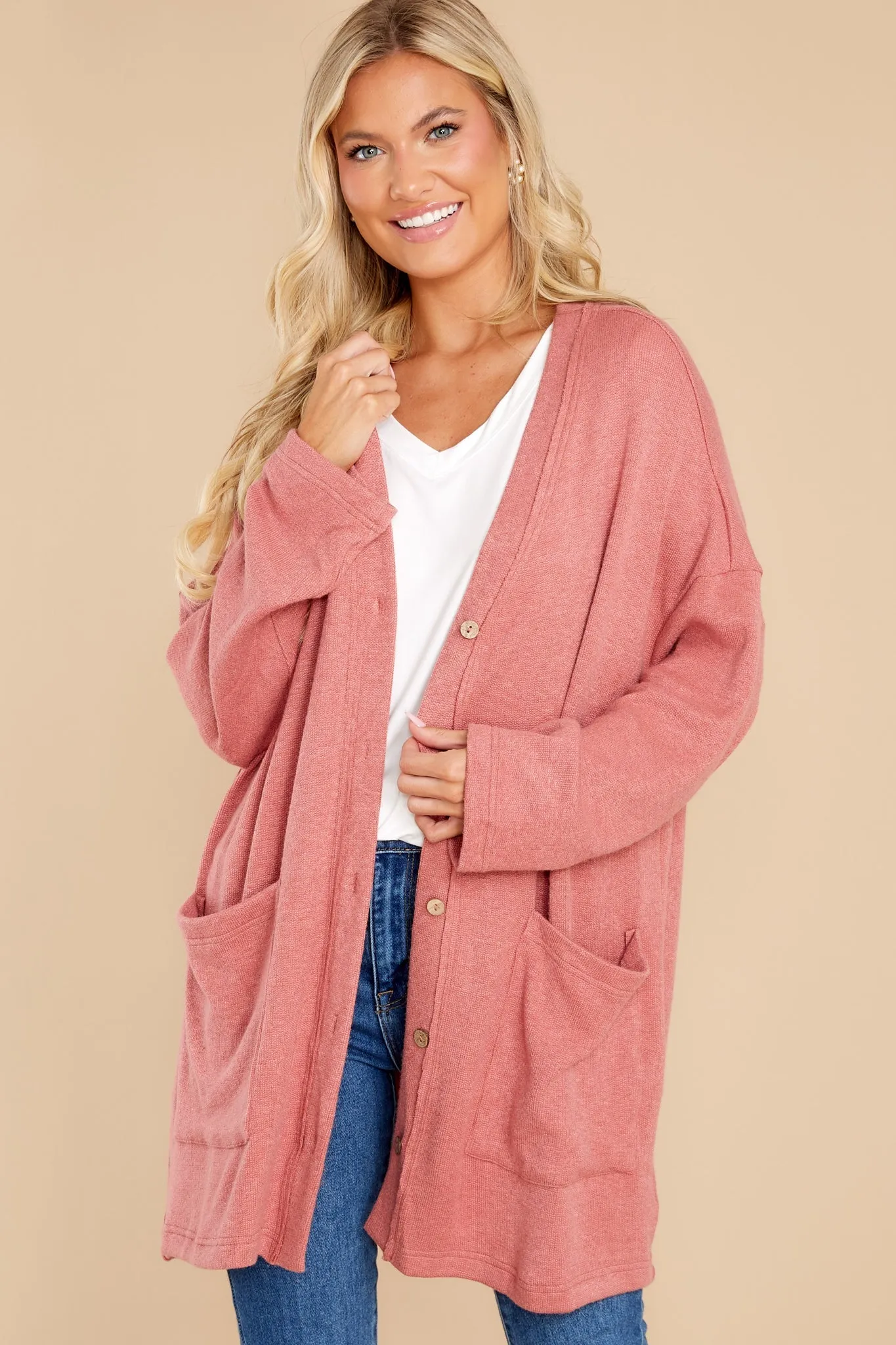 Days Like This Rose Pink Cardigan