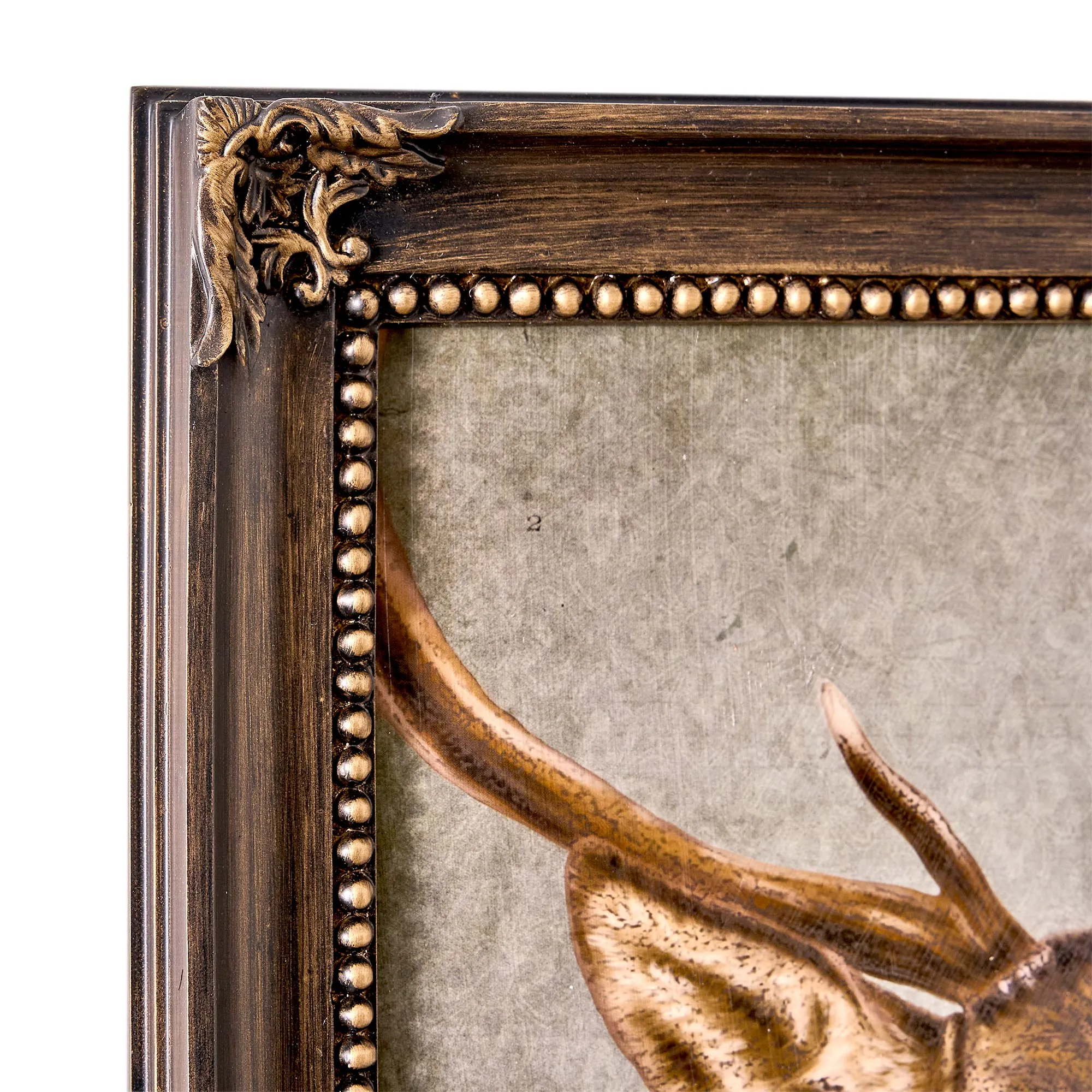 Deer John Ornate Framed Bar Wall Decor