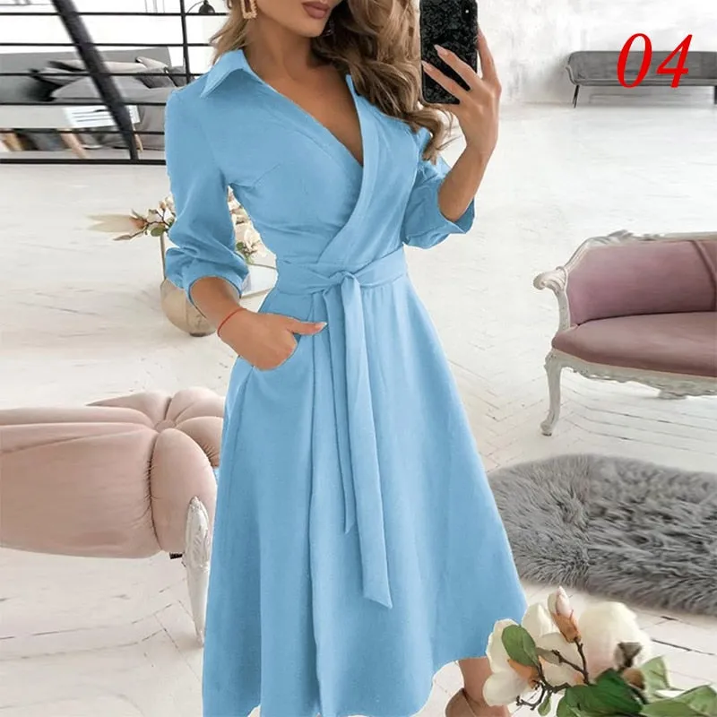 Demi - Elegant wrap dress