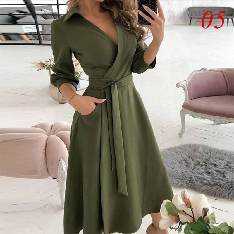 Demi - Elegant wrap dress