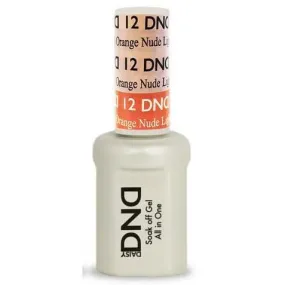 DND - Mood Change Gel - Light Pink to Orange Nude 0.5 oz - #D12