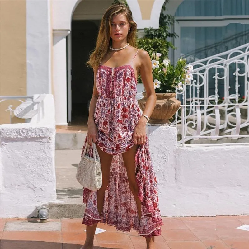 Floral Summer Long Dress