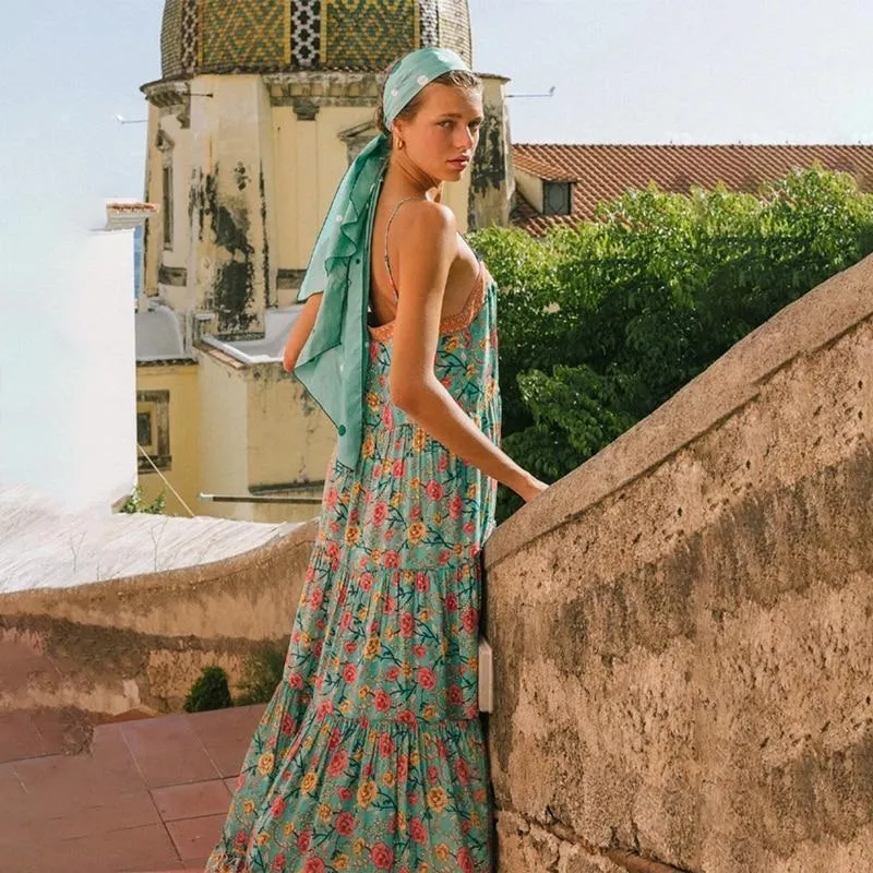 Floral Summer Long Dress