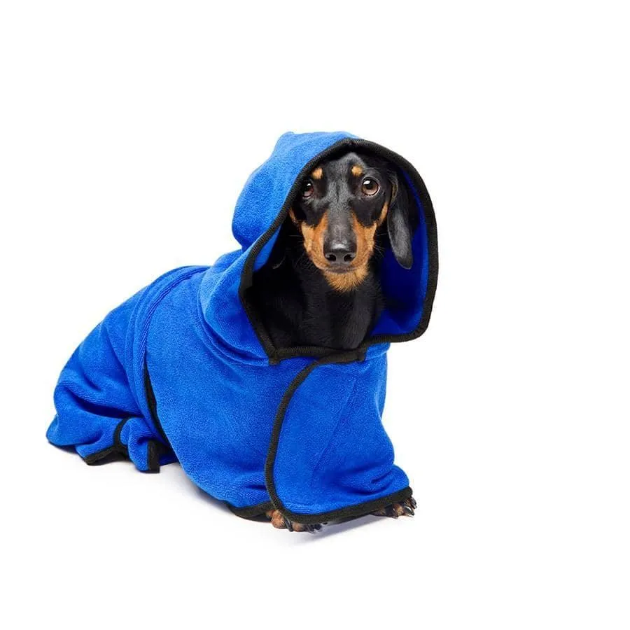 Fur King - Dog Drying Jacket Robe Towel