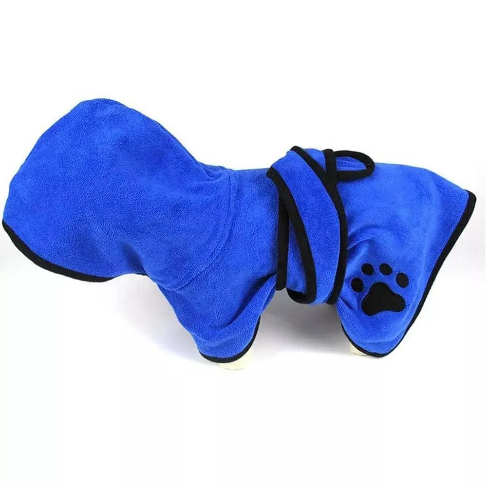 Fur King - Dog Drying Jacket Robe Towel