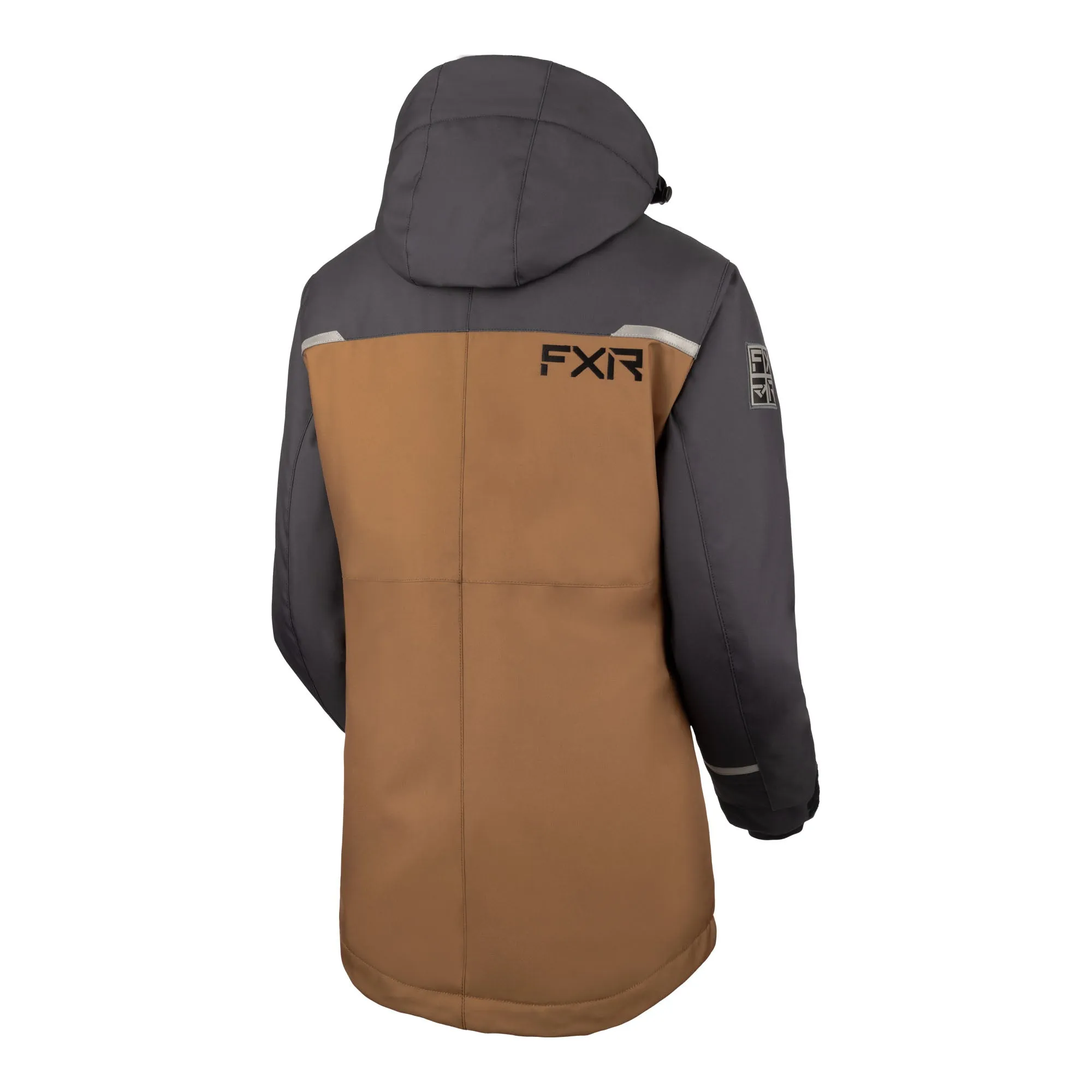 FXR  Womens Excursion Ice Pro Snowmobile Jacket Insulated Warm Copper Asphalt