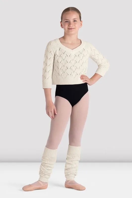 Girls Della Knit Leg Warmers