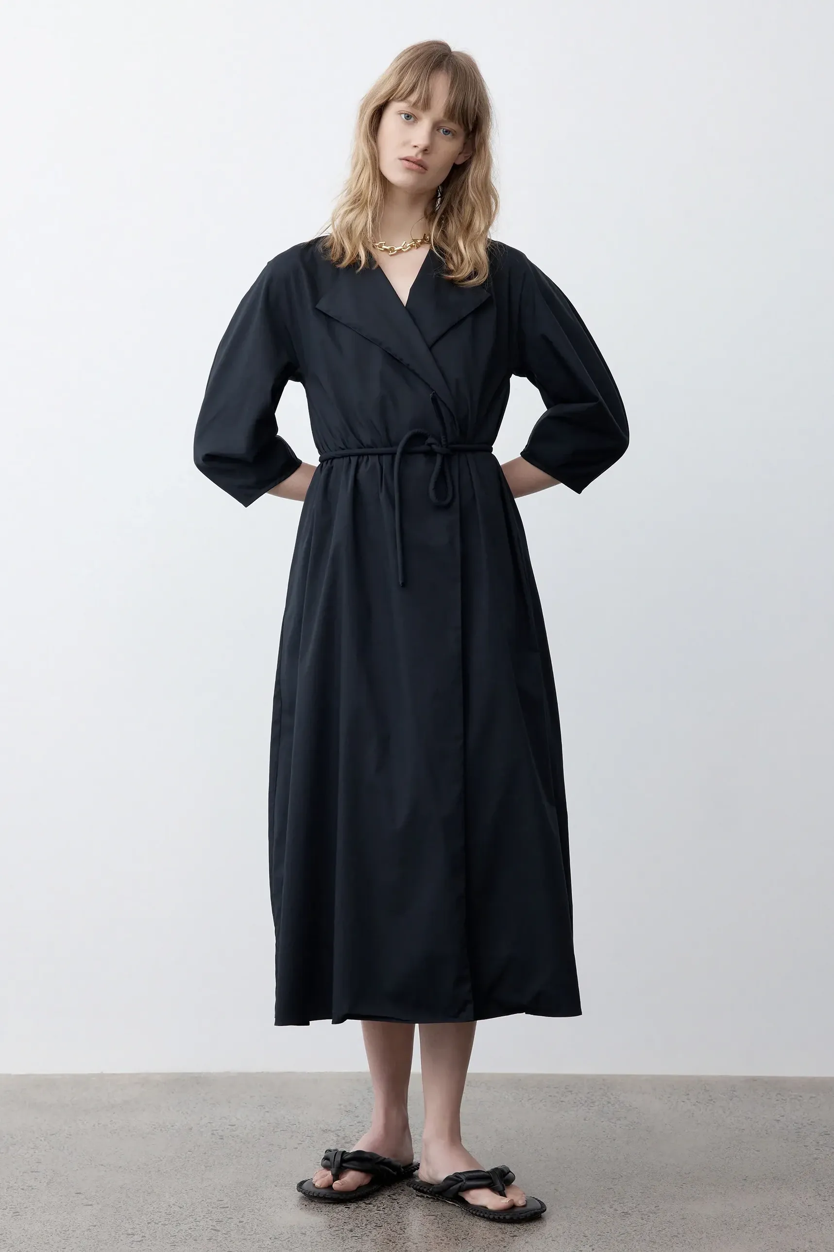 Harry Dress in Navy