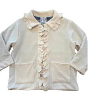 Ivory Ruffle Jacket