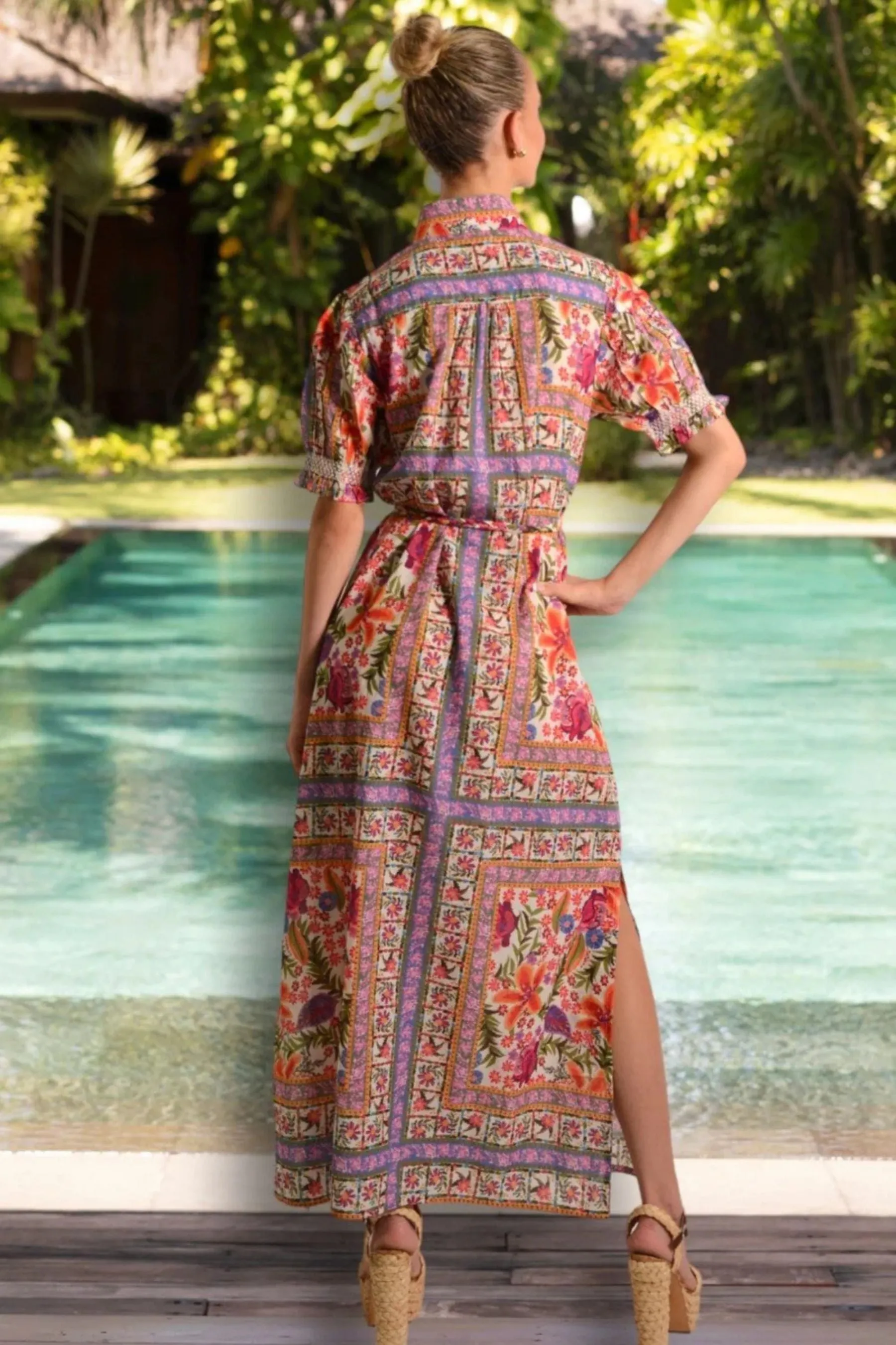 July Maxi | Tulleries Hibiscus