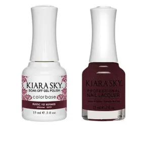 Kiara Sky Classic Gel & Polish Duo - #515 Rustic Yet Refined